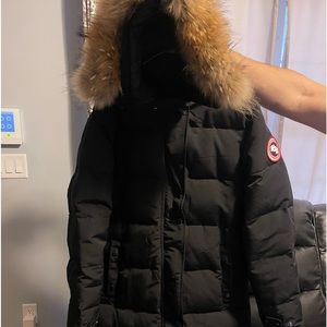 Women’s Black Canada Goose Jacket Full Length